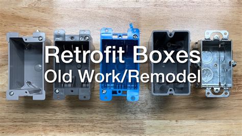 cutting hold for metal retrofit box|old work boxes too big.